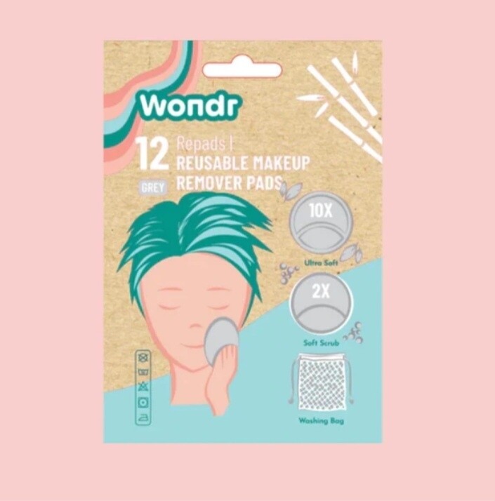 Herbruikbare make up pads