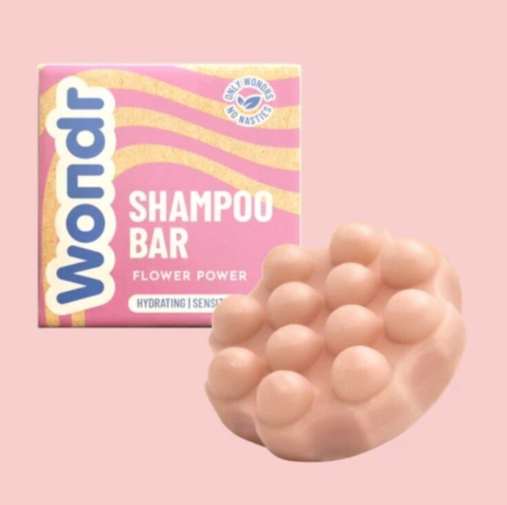Flower power shampoo bar