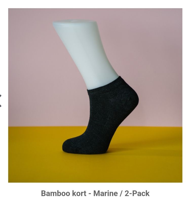 Bamboo sneaker 2 paar