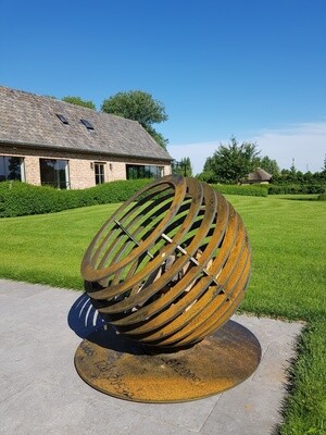 Liekkien Meri Recht/Schuin Vuurkorf