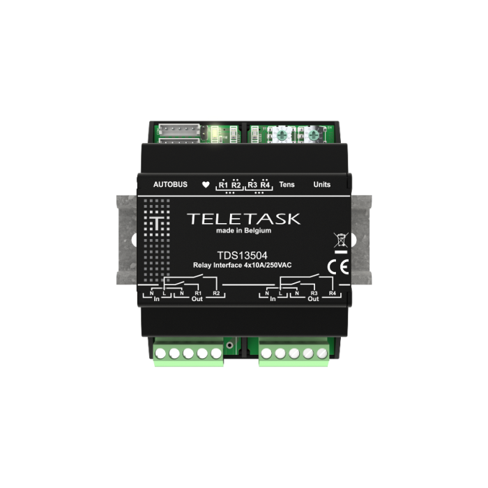 Teletask Relais Interface 4x10A
