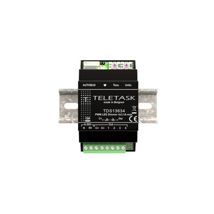 Teletask PWM Led Dimmer 4x3,1A