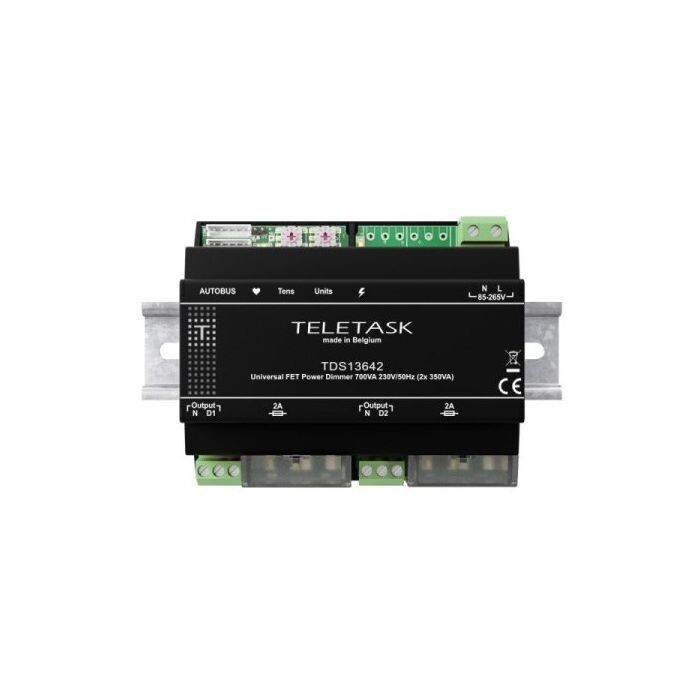 Teletask Universele Fet Power Dimmer 2x350W