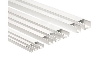 Kabelgoot Wit H60 / 80 PVC
