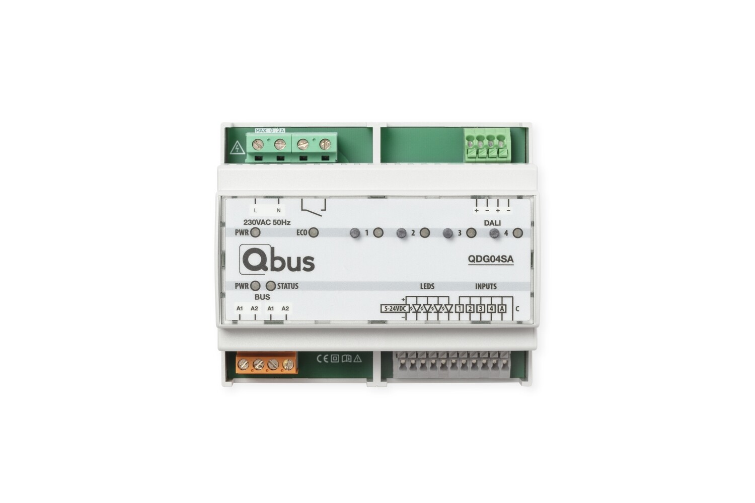 Qbus DALI 4 Groepen Dimmer