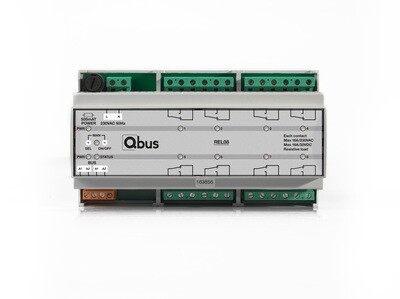 Qbus Schakelmodule 8 Kanalen