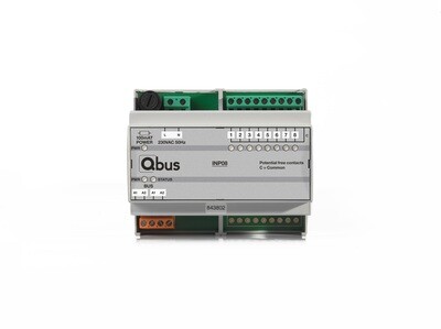Qbus Ingangsmodule met 8 Ingangen
