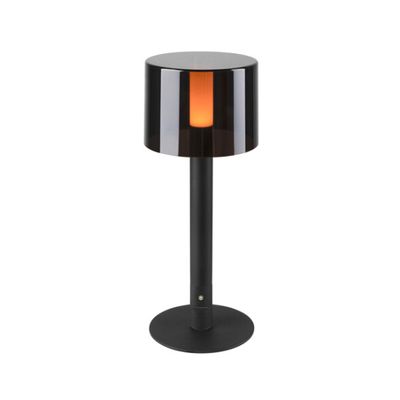 SLV Taha Tafellamp Zwart op Batterij IP65