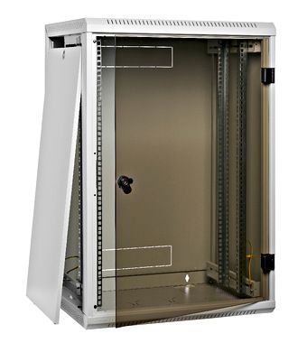 Netwerk Wandkast 19" Monoblock 18HE