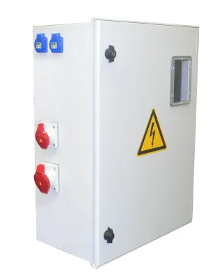 Werfkast / Tellerkast 32A 3x230V / 3x400V+N met 25D60 module