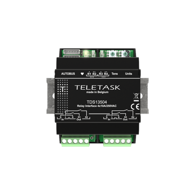 Teletask Relais Interface 4x10A - TDS13504