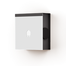 Smappee - Laadpaal EV Wall , 1 of 3-fase , tot 22kW , wandmontage , 1x type 2 socket , wit - zwart