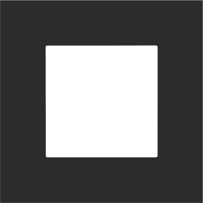 Niko Afdekplaat Pure Steel Black Coated