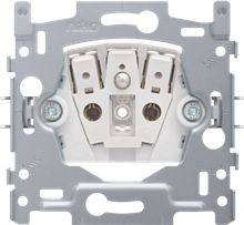Niko Sokkel voor Stopcontact met penaarde en beschermingsafsluiters , inbouwdiepte 28,5mm 16A/250Vac