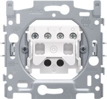 Niko  Drukknop met 4 aansluitklemmen, N.O. of N.G.  10A 250Vac