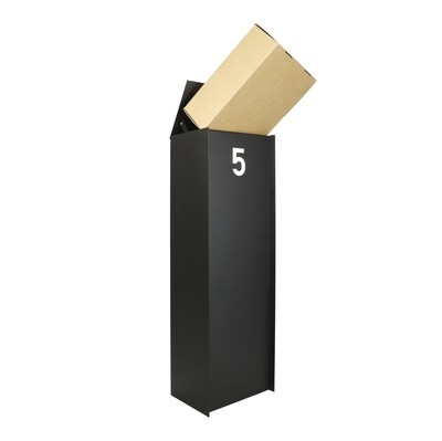 ONZO Dropbox Small Zwart Back - eSafe