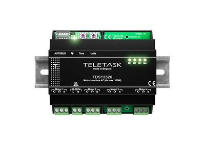 Teletask Motor Interface AC ( 4x max.350W ) - TDS13526