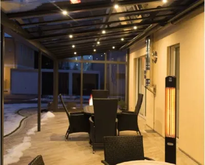 Extreme Line Heat Tower black 2700W Terrasverwarmer