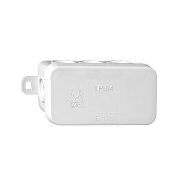 Opbouw Afdakdoos IP54 Grijs - verdeeldoos
