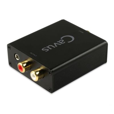 Cavus - Audio Converter - Toslink/coaxiaal naar RCA 3,5mm