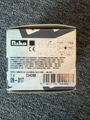 Niko - Inbouw Dimmer Voor Electronische Transformatoren MAX320VA-MIN35V - 09-017