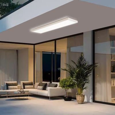 Brilagi - LED Badkamer plafondlamp FRAME LED/50W/230V 120x30 cm IP44 wit