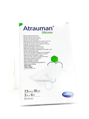 Atrauman Silicone wondcontactlaag steriel 499561 7,5x10cm 5 stuks Atrauman Silicone wondcontactlaag steriel 499561 7,5x10cm 5 stuks