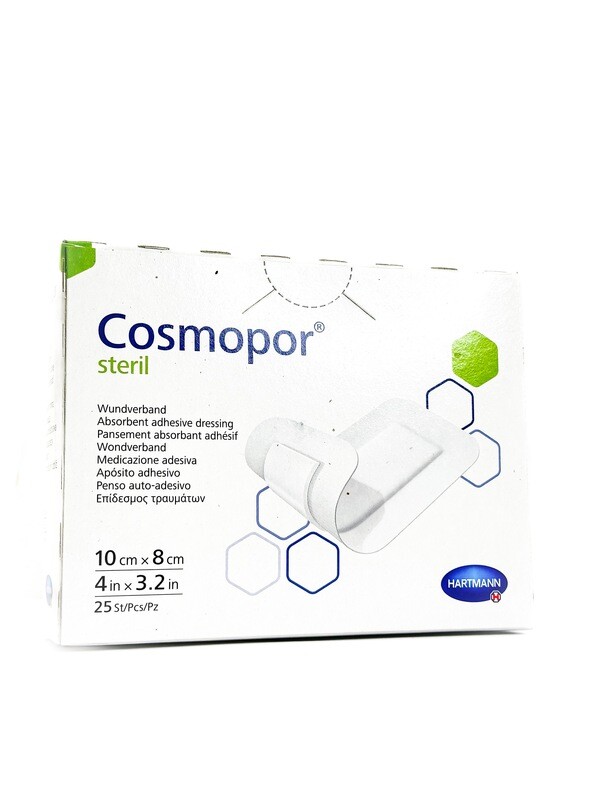 Hartmann Cosmopor steril 10 x 8 cm 25 stuks 900806 Hartmann Cosmopor steril 10 x 8 cm 25 stuks 900806