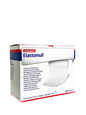 Leukoplast Elastomull elastisch fixatiewindsel, 4 m x 4 cm, 02094-00, 20 Rol