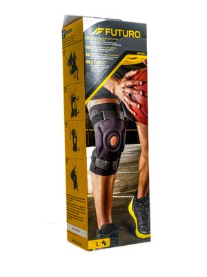 FUTURO™ Scharnierende kniebrace 48579, Verstelbaar (40.6 - 55.9 cm) FUTURO™ Scharnierende kniebrace 48579, Verstelbaar (40.6 - 55.9 cm)