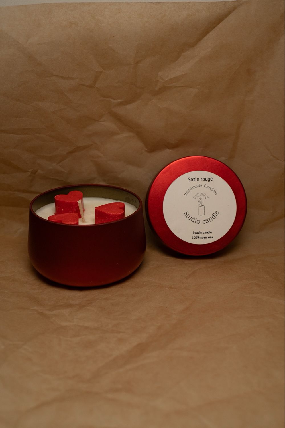 Satin rouge