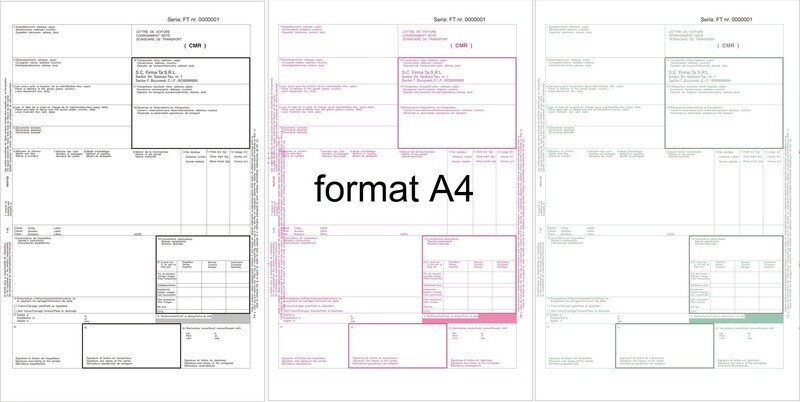 CMR Personalizat A4 - 1.carnet