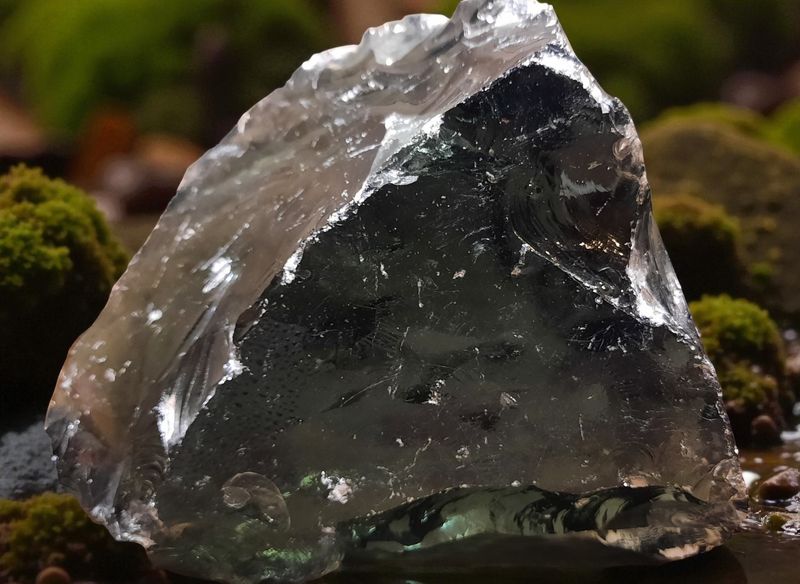 Obsidiaan zwart
