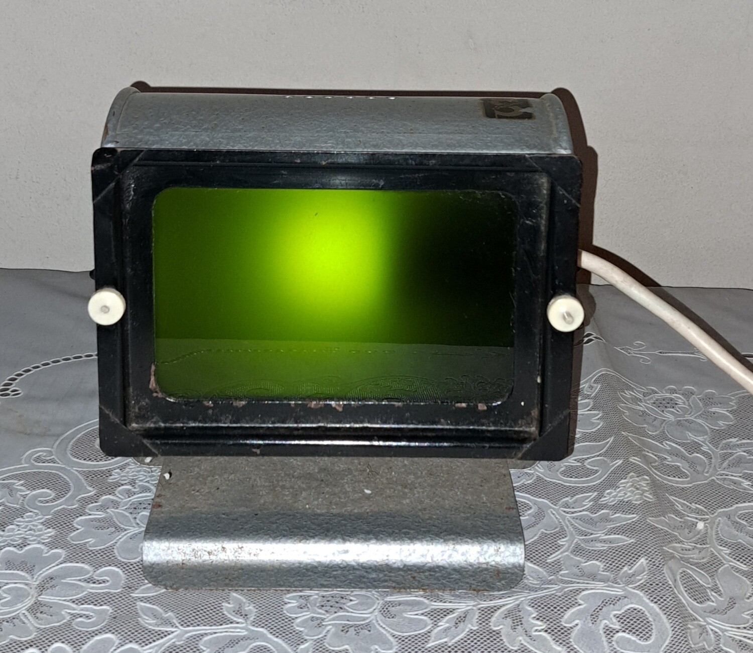 Donkere kamer lamp fotografie vintage