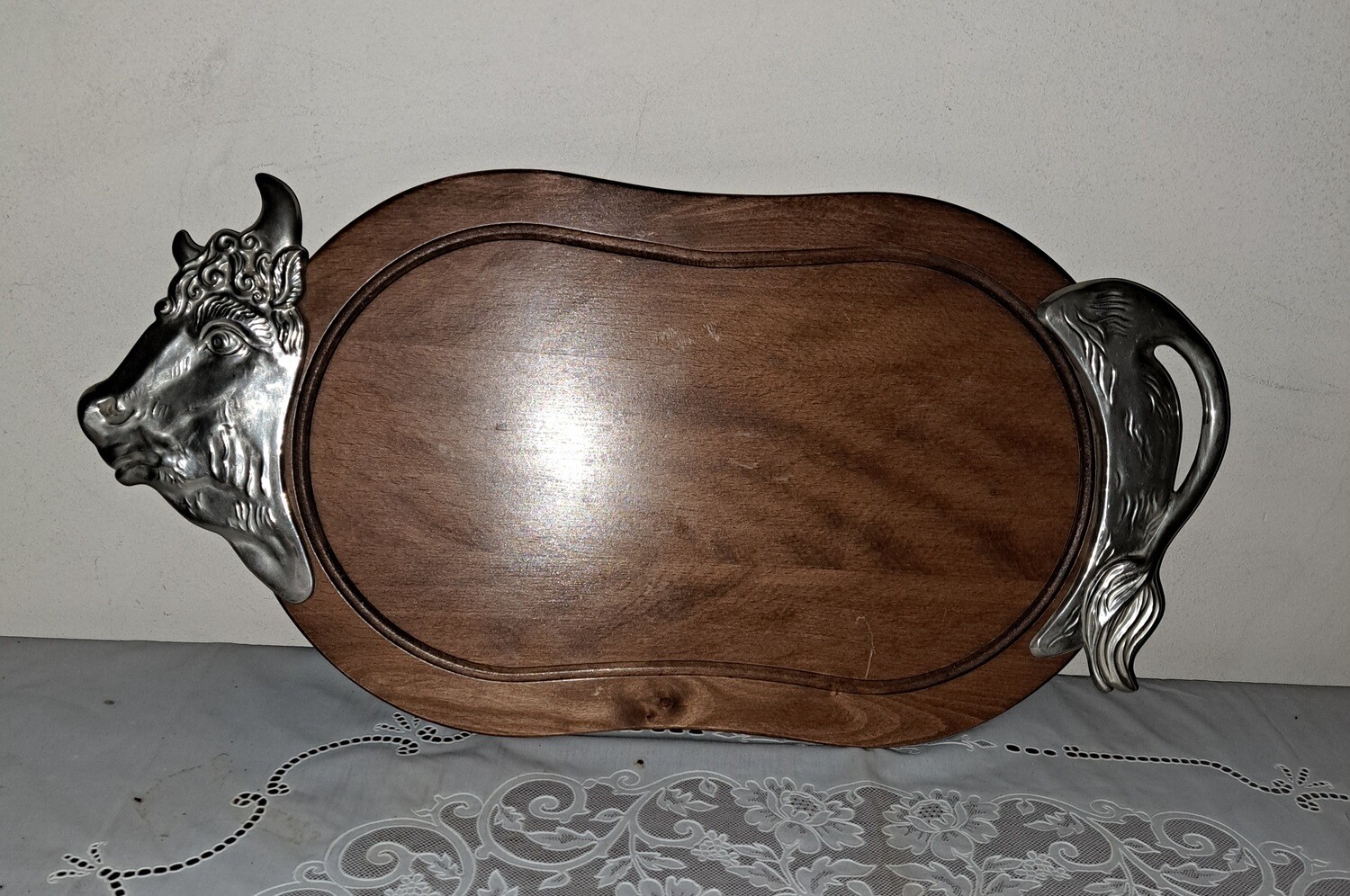 Vintage Snijplank koe, os