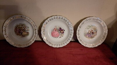 Vintage borden Porseleinen sierborden