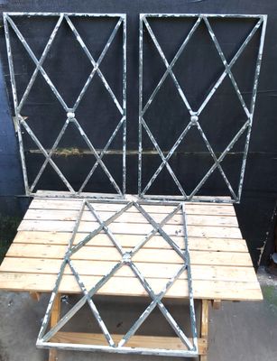 ornamenten ijzeren raamdecoratie hekwerk