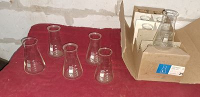 Erlenmeyer - laboglas 300ml