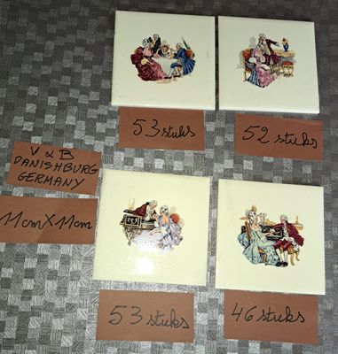 Vintage retro tegels siertegels