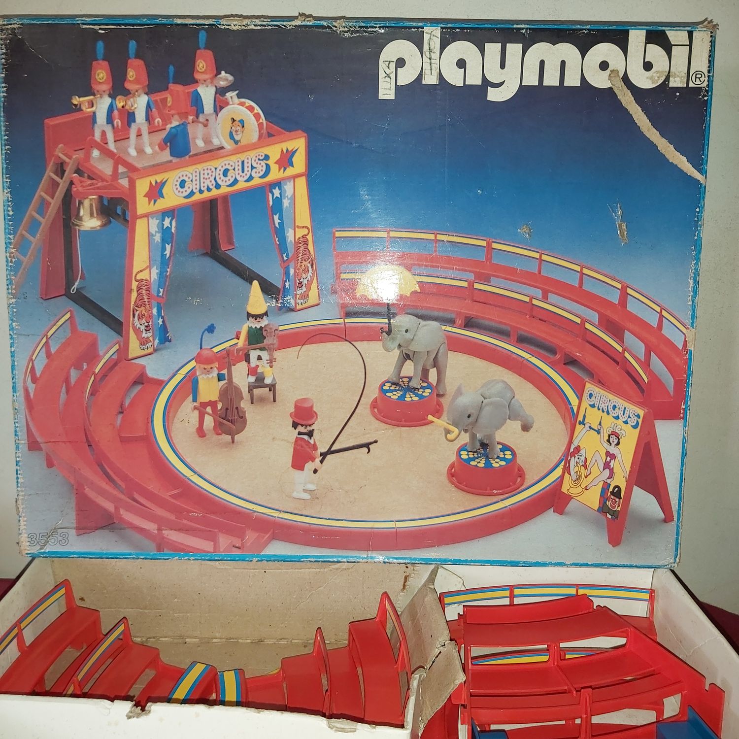 Vintage playmobil circus