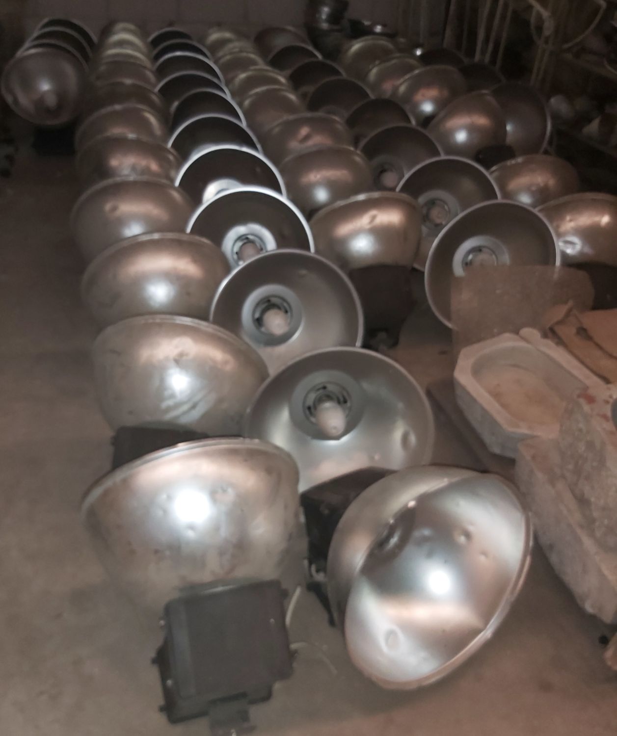 Fabriekslampen industrieel lamps vintage