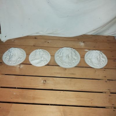 Religieus Jezus hoofd porselein decoratie heiligen beelden