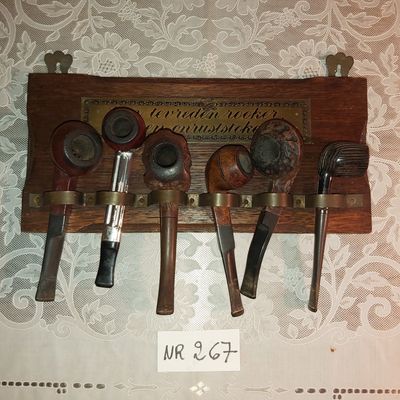 Vintage pijpenrek.