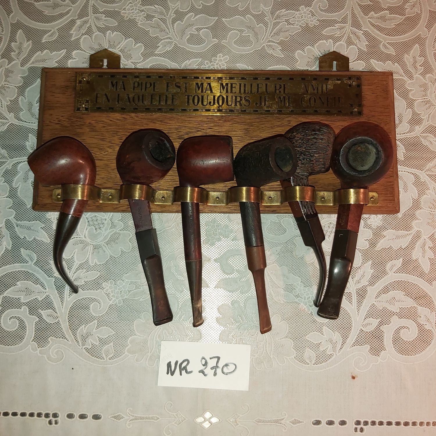 Pijpenrek - Support à pipe vintage.