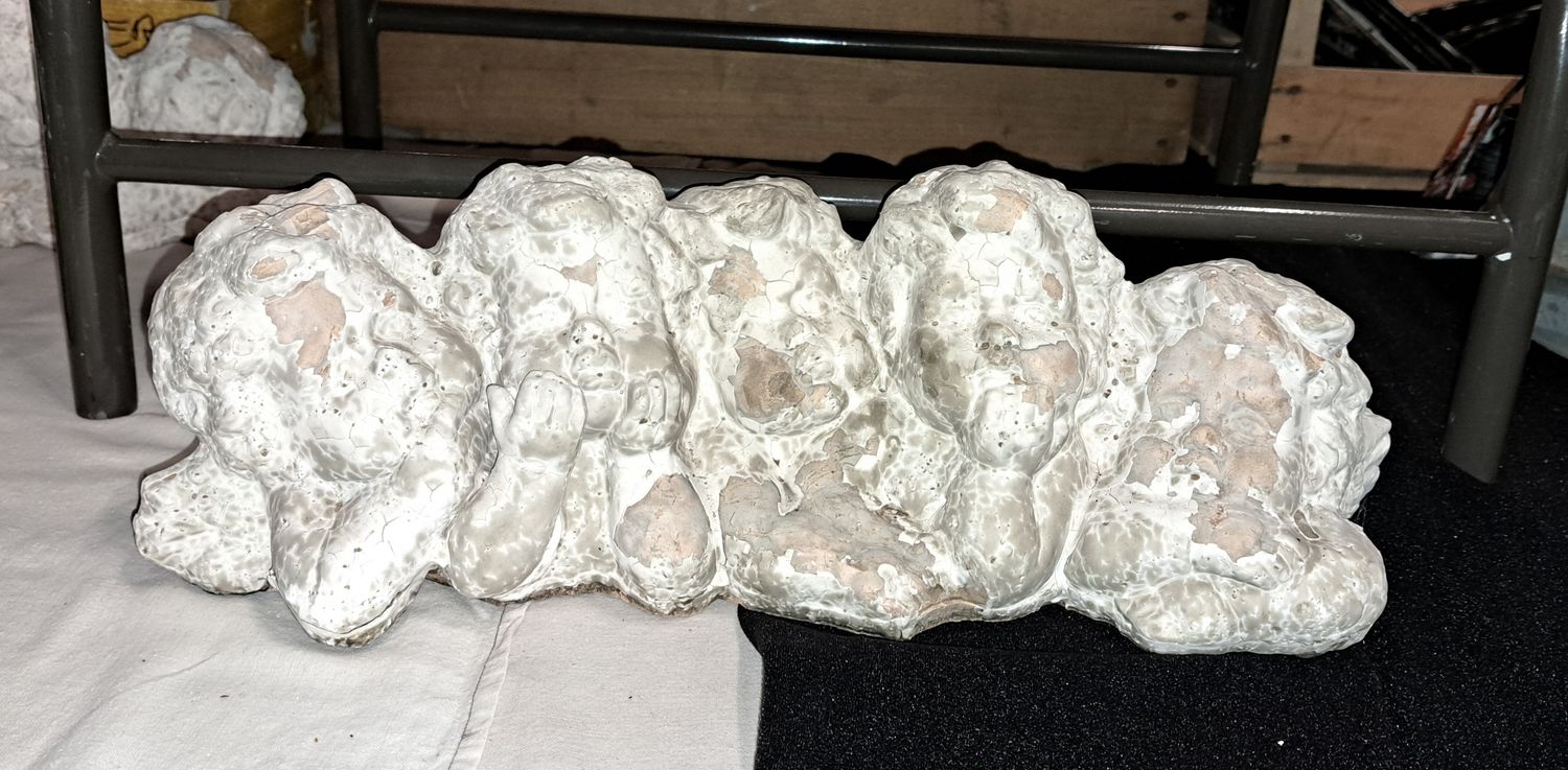 Engeltjes terracotta aardewerk engelen