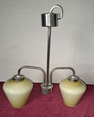 Vintage 2 armige plafondlamp