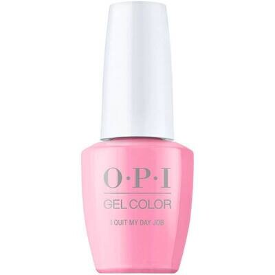 I Quit My Day Job - GelColor - 15ml OPI GelColor gellak I Quit My Day Job in glanzend roze. Zachte, optimistische roze tint met een elegante finish.