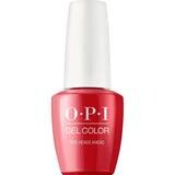 Red heads ahead | Gel polish | OPI | GelColor