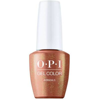 Virgoals - GelColor - 15ml OPI GelColor Virgoals – shimmering orange gel polish with glittery effect for a bold, festive finish.