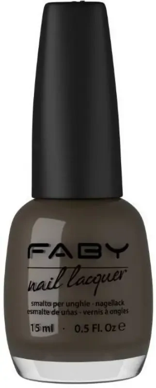 Istinto - 15ml Vernis à ongles vegan brun Faby, vernis à ongles naturel sans substances nocives